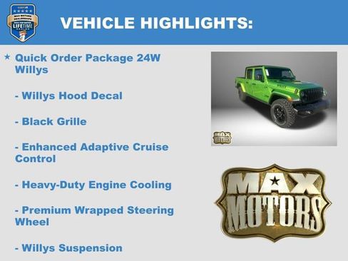 New 2025 Jeep Gladiator Willys image 23