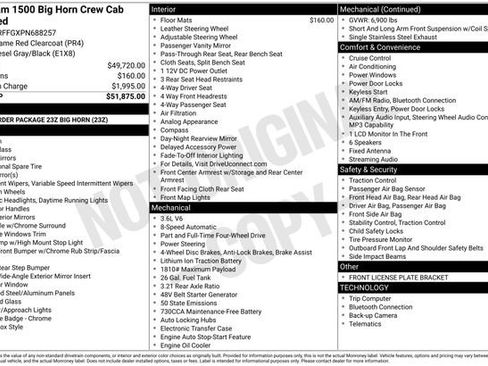 Certified 2023 RAM 1500 Big Horn AWD/4WD image 5