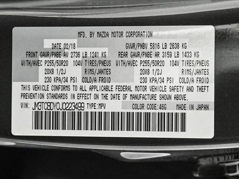 Used 2018 MAZDA CX-9 Grand Touring image 25