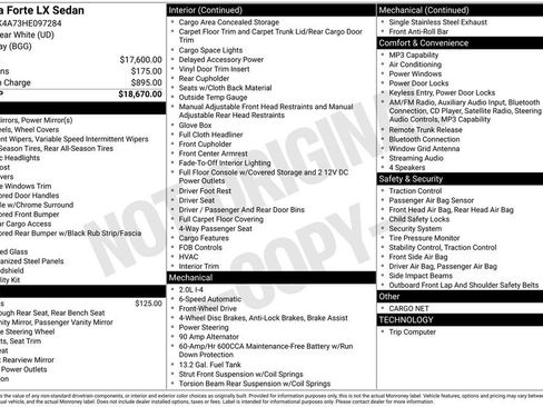 Used 2017 Kia Forte LX image 5