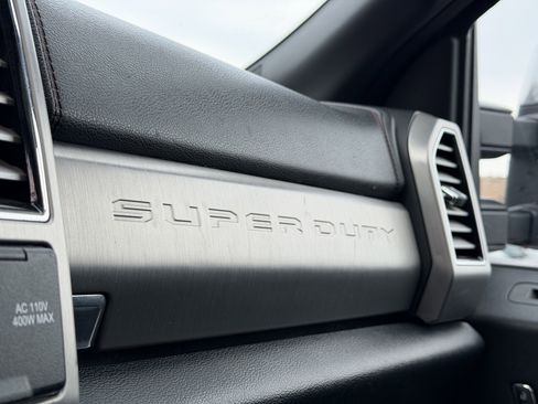 Used 2019 Ford F350 Platinum w/ Snow Plow Prep Package image 22