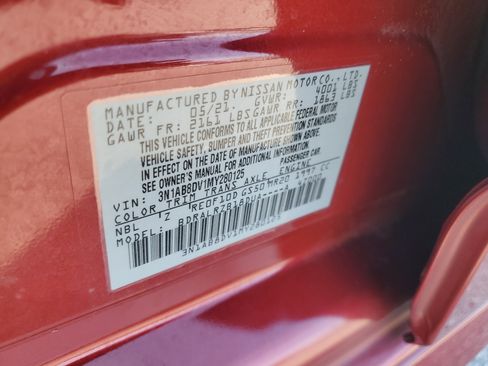 Certified 2021 Nissan Sentra SR image 32