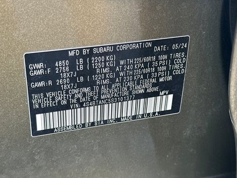Used 2025 Subaru Outback Limited w/ Tech Package 2 AWD/4WD image 28