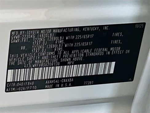 New 2025 Toyota RAV4 LE image 28