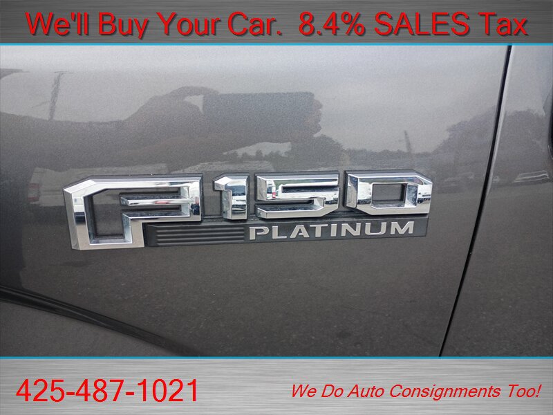 Used 2015 Ford F150 Platinum w/ Equipment Group 701A Luxury AWD/4WD image 40