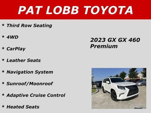 Used 2023 Lexus GX 460 Premium w/ Premium Package AWD/4WD image 28