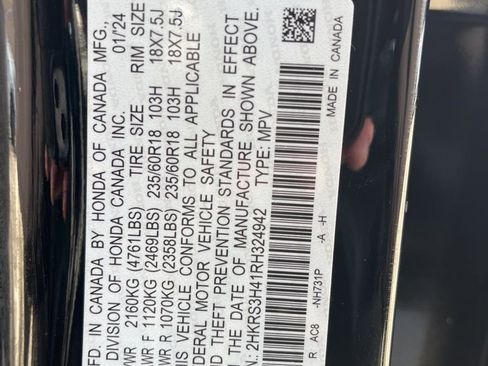 Certified 2024 Honda CR-V EX image 9