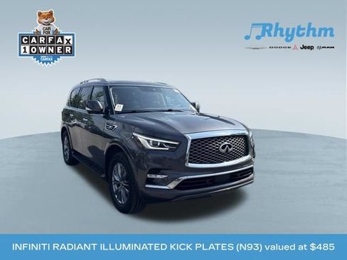 Used 2022 INFINITI QX80 Luxe w/ Cargo Package AWD/4WD image 1