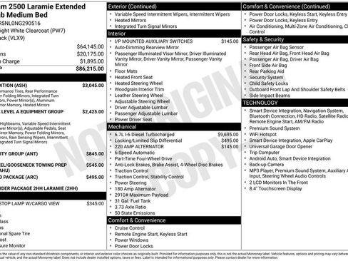 Used 2022 RAM 2500 Laramie w/ Night Edition AWD/4WD image 43