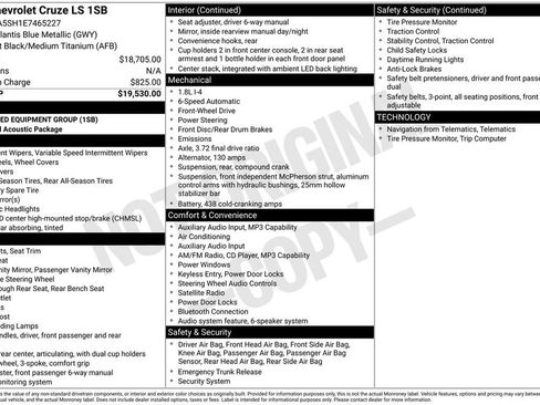 Used 2014 Chevrolet Cruze LS image 32