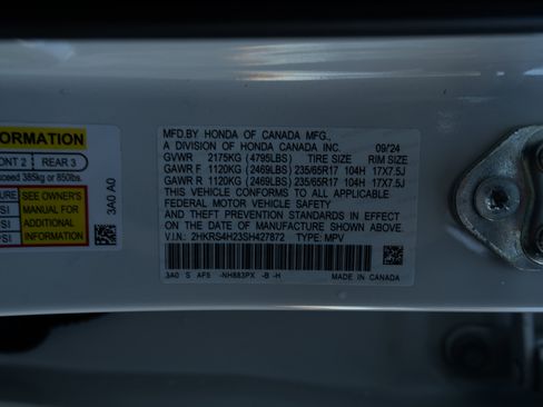 Certified 2025 Honda CR-V LX image 43