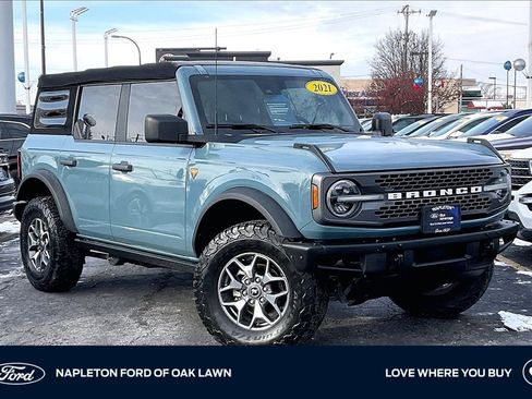 Certified 2021 Ford Bronco Badlands image 1