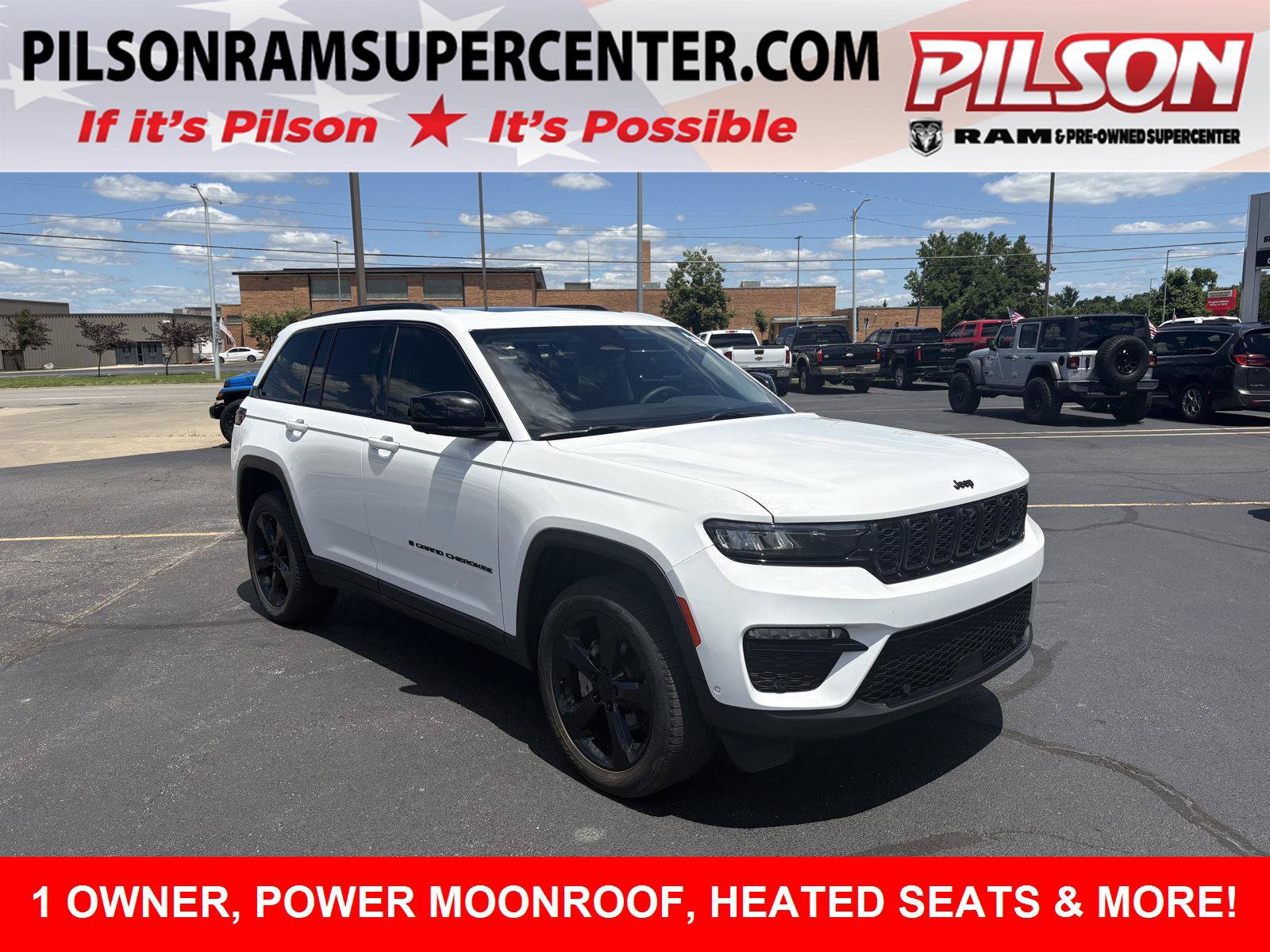 Used 2023 Jeep Grand Cherokee Limited w/ Luxury Tech Group II AWD/4WD image 1