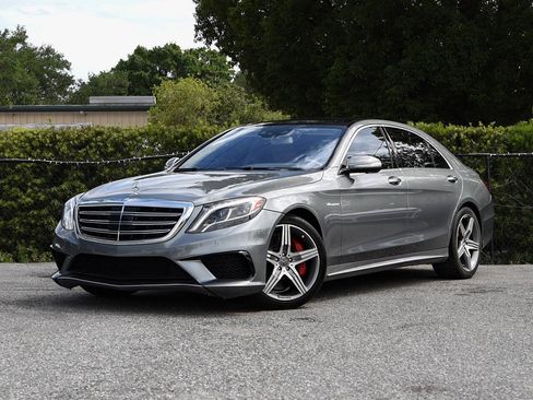 Used 2015 Mercedes-Benz S 63 AMG 4MATIC Sedan w/ Executive Rear Seat Package image 1