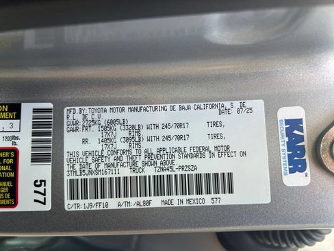 Used 2025 Toyota Tacoma SR5 AWD/4WD image 37