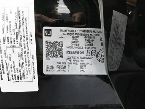 Used 2022 Cadillac Escalade Premium Luxury w/ Touring Package image 63