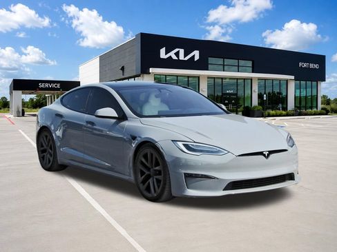 Used 2021 Tesla Model S Plaid AWD/4WD image 3