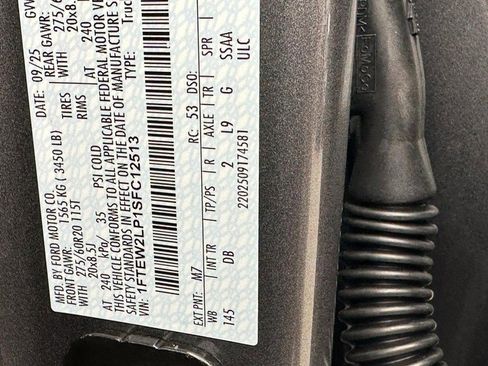 New 2025 Ford F150 STX w/ Equipment Group 200A image 16