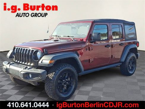 Used 2021 Jeep Wrangler Unlimited Sport image 3