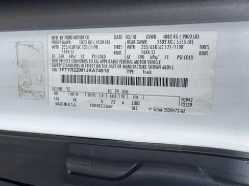 Used 2018 Ford Transit 250 148 Low Roof RWD image 15