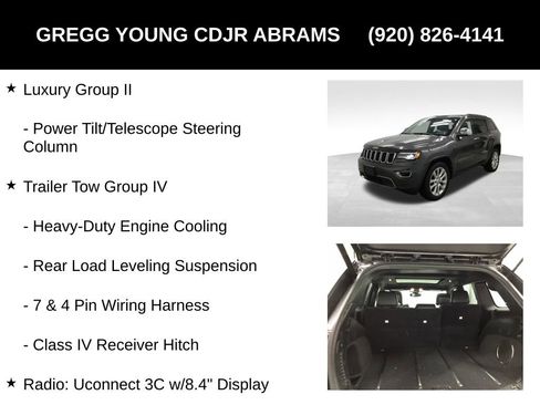 Used 2017 Jeep Grand Cherokee Limited w/ Luxury Group II image 19