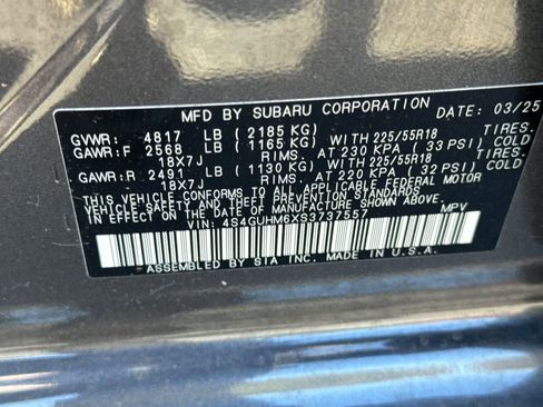 Certified 2025 Subaru Crosstrek 2.5i Limited AWD/4WD image 32