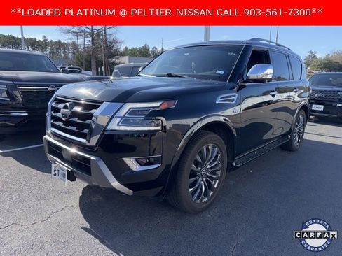 Certified 2022 Nissan Armada Platinum w/ Captain's Chairs Package image 7