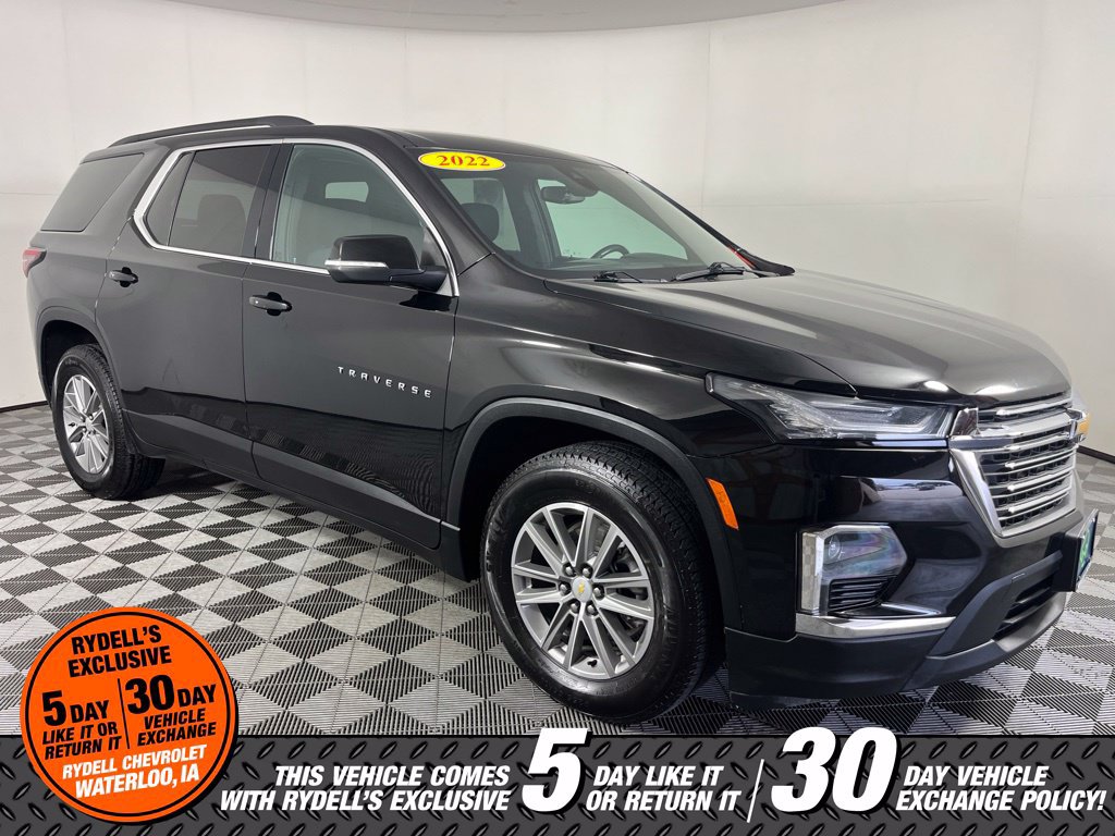 Used 2022 Chevrolet Traverse LT AWD/4WD image 1