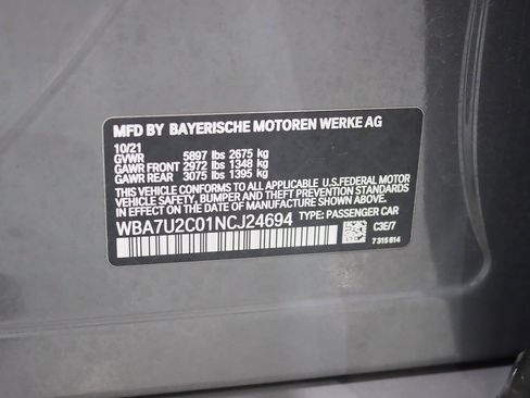 Used 2022 BMW 750i xDrive w/ Executive Package image 46