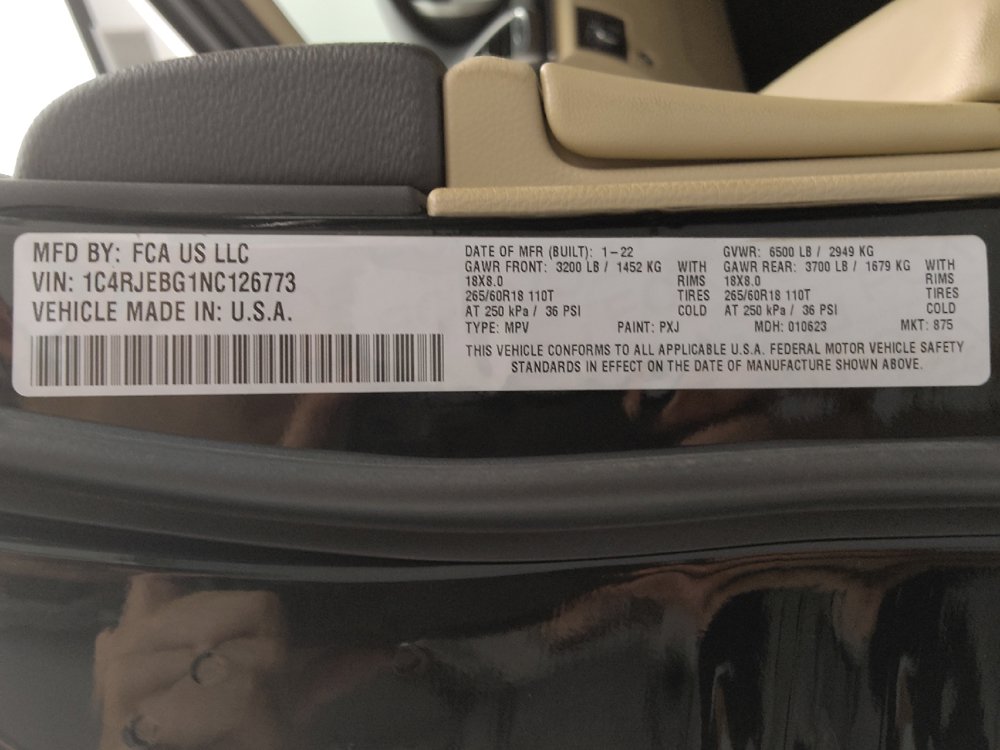 Used 2022 Jeep Grand Cherokee Limited RWD image 33