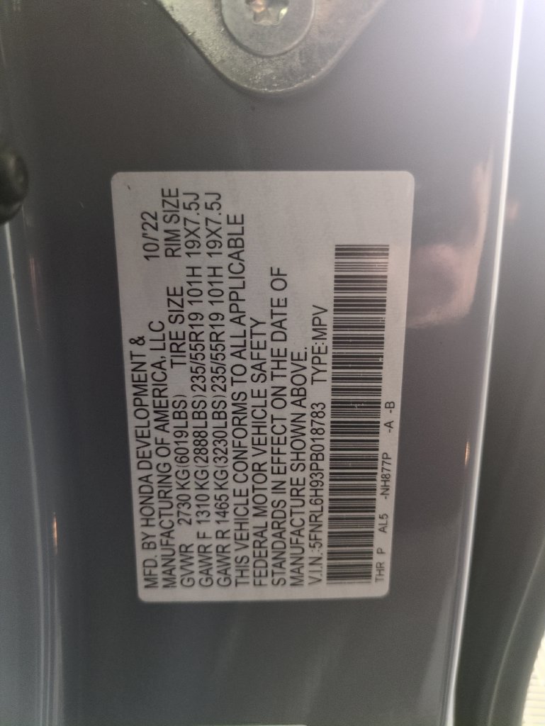 Certified 2023 Honda Odyssey Elite image 38