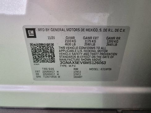 Used 2021 Chevrolet Equinox LS AWD/4WD image 33