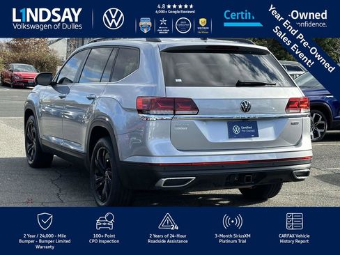 Used 2022 Volkswagen Atlas SE w/ Panoramic Sunroof Package image 5