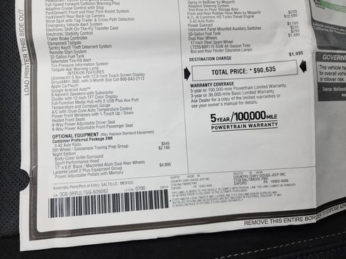 Used 2025 RAM 3500 Laramie image 64