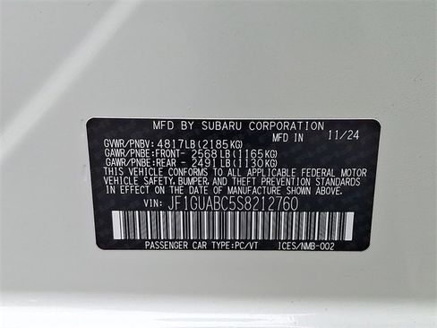 Certified 2025 Subaru Impreza 2.0i image 25