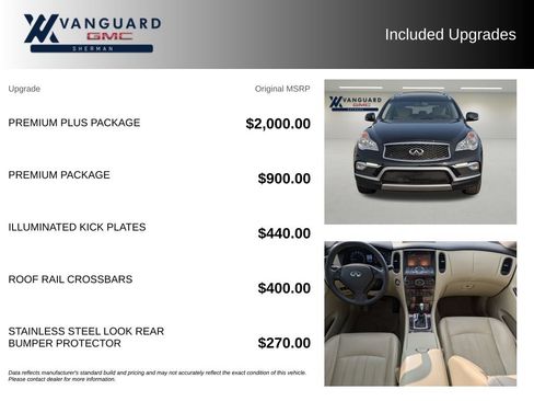 Used 2017 INFINITI QX50 2WD w/ Premium Plus Package image 9