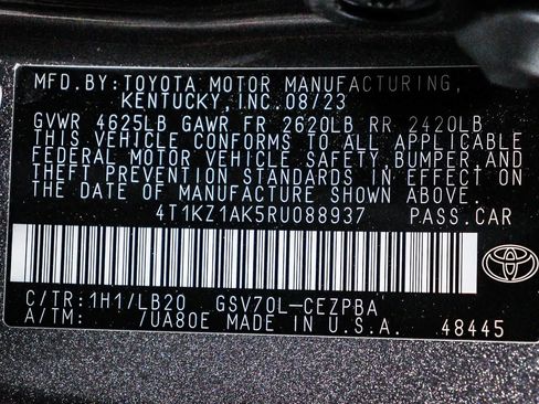 Certified 2024 Toyota Camry XSE FWD image 31