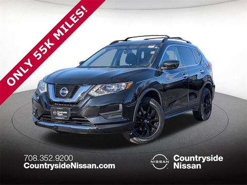 Used 2017 Nissan Rogue SV w/ Midnight Edition Package image 1