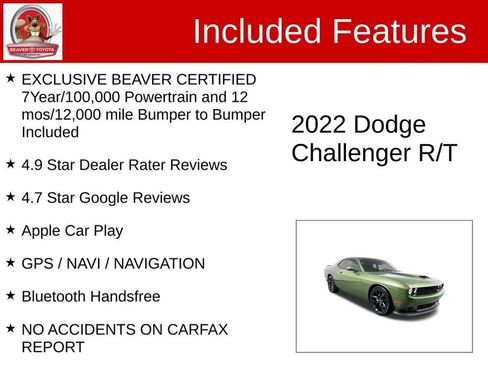 Used 2022 Dodge Challenger R/T w/ Driver Convenience Group image 4