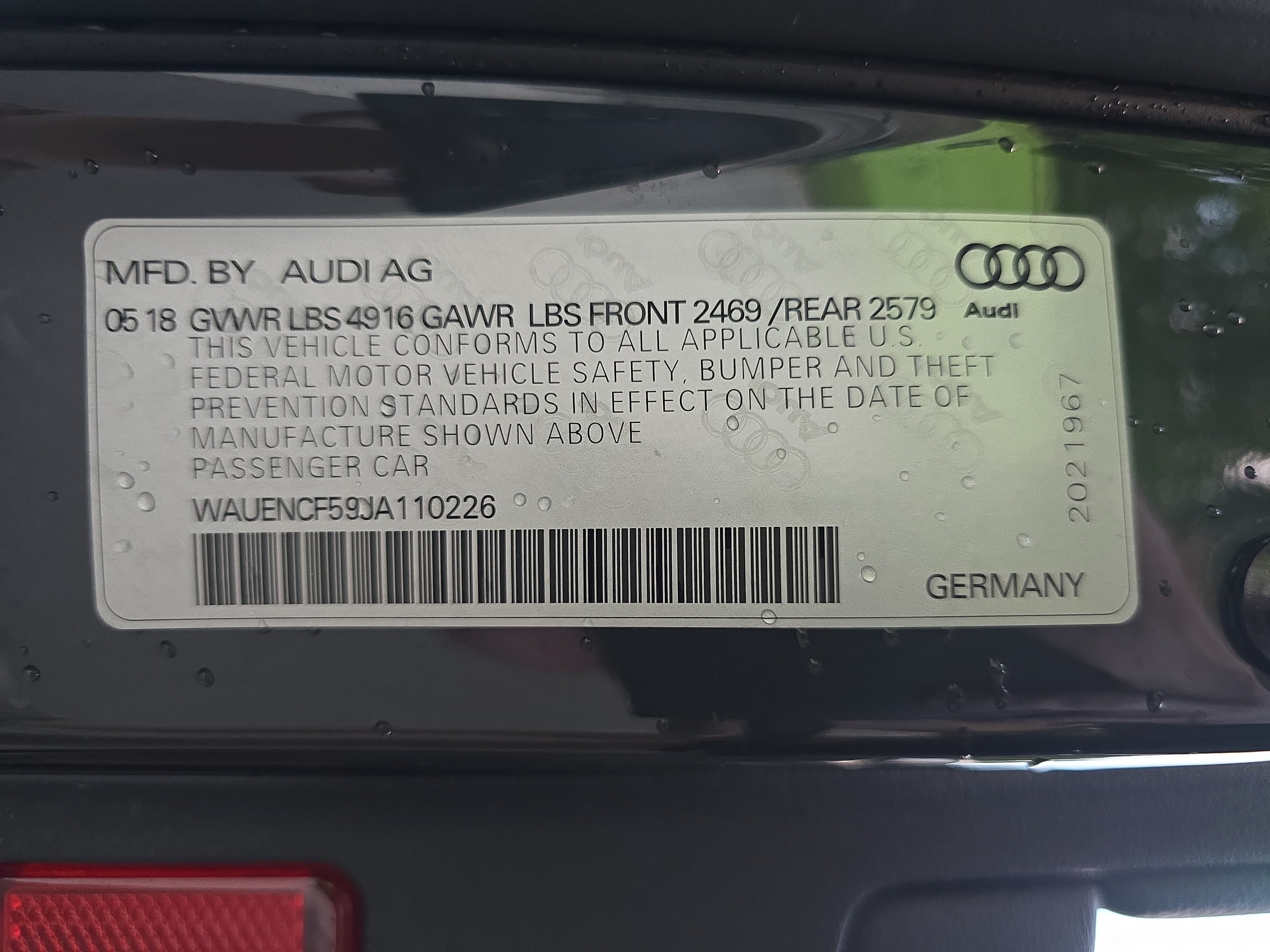 Used 2018 Audi A5 2.0T Premium Plus w/ Premium Plus AWD/4WD image 36