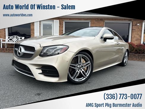 Used 2019 Mercedes-Benz E 450 E 450 2dr Coupe w/ AMG Line Package image 1