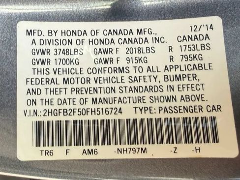 Used 2015 Honda Civic LX image 29