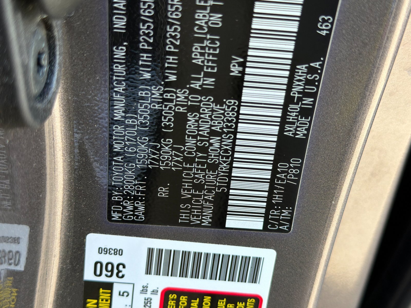 Used 2022 Toyota Sienna XLE FWD image 42