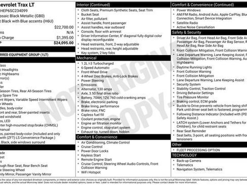 Used 2025 Chevrolet Trax LT FWD image 1