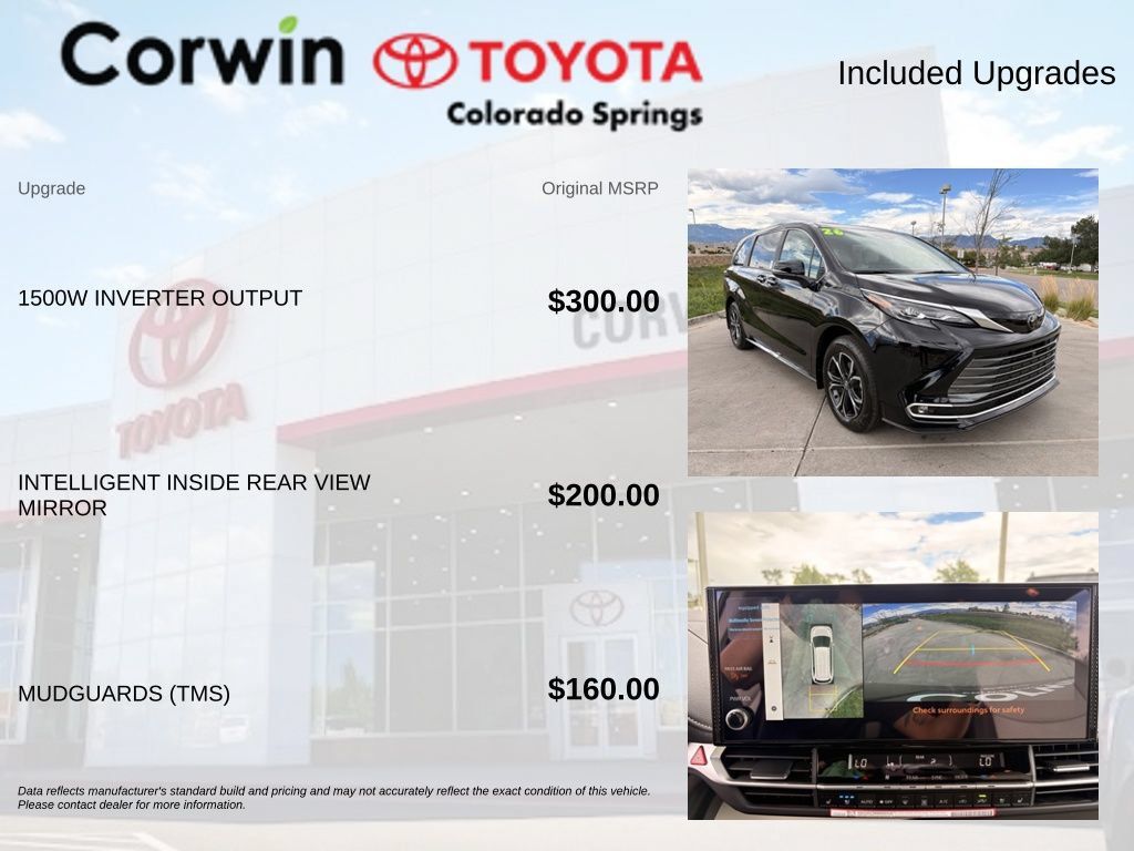 Used 2026 Toyota Sienna Platinum AWD/4WD image 4