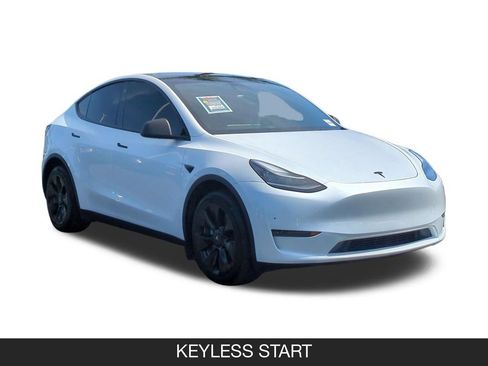 Used 2023 Tesla Model Y Long Range AWD/4WD image 2
