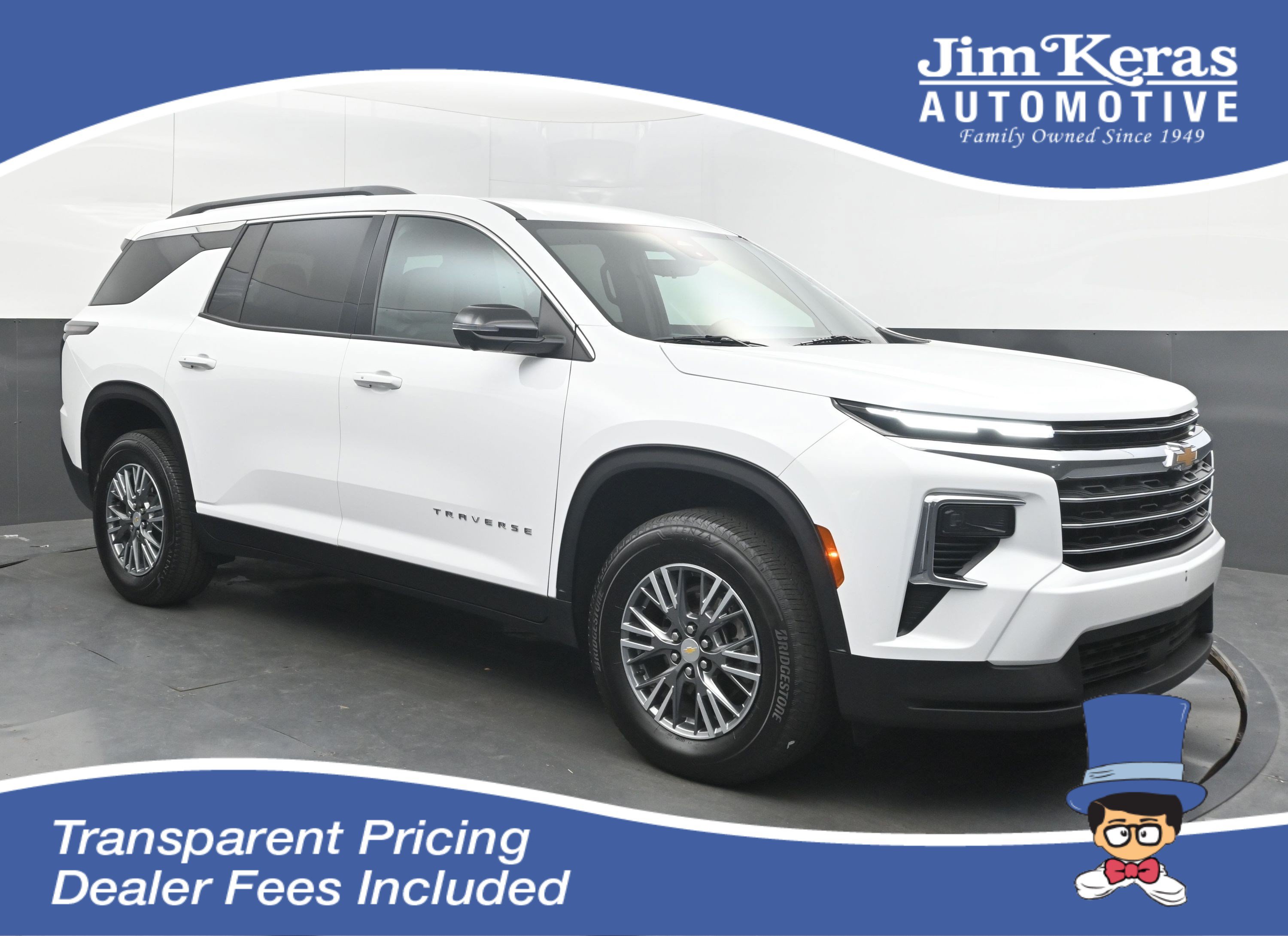 Certified 2026 Chevrolet Traverse LT w/ Driver Confidence Package FWD image 1