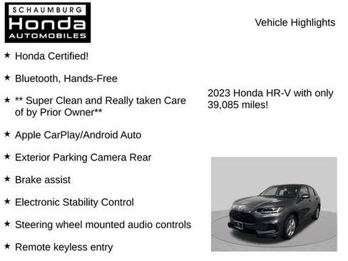 Certified 2023 Honda HR-V LX image 14