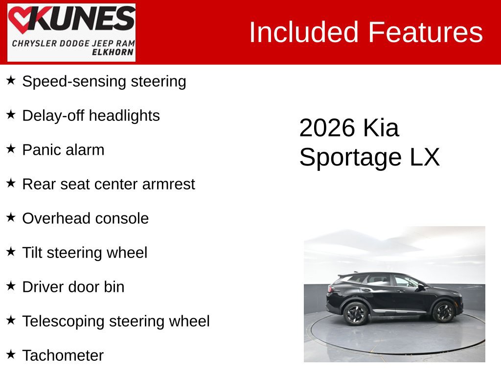 Used 2026 Kia Sportage LX FWD image 4