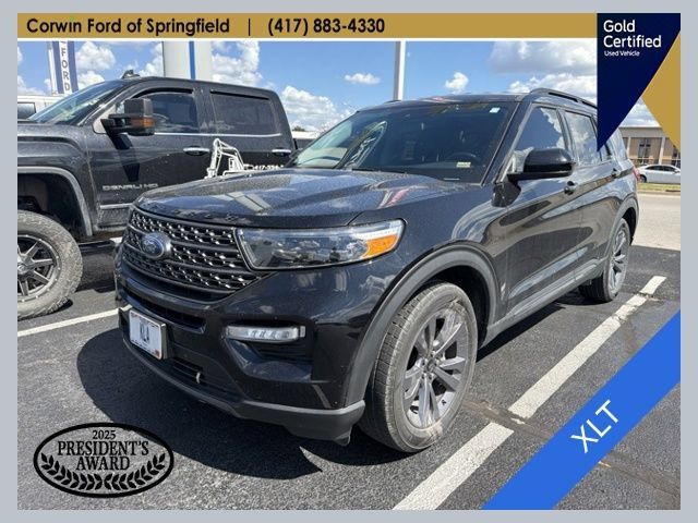 Certified 2022 Ford Explorer XLT w/ Equipment Group 202A AWD/4WD 360° Tour